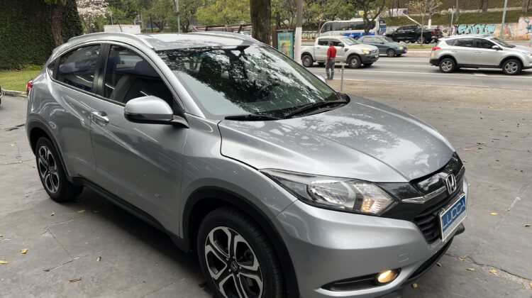 HR-V EXL 1.8 AUTOMÁTICA CVT 2016/2016 PRATA FLEX – TOP DE LINHA