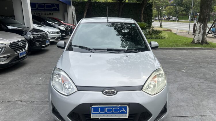 Fiesta 1.6 Hatch 2013/2014 Prata Flex Completo