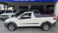 Strada Hard Working 1.4 Cabine Simples 2018 Branca Flex Completa