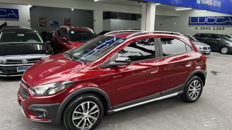 Onix Active 1.4 Automático 2018 Vermelho Flex Completo