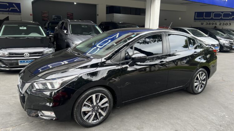 Versa Advance 1.6 Automático CVT 2022 Preto Flex Competo