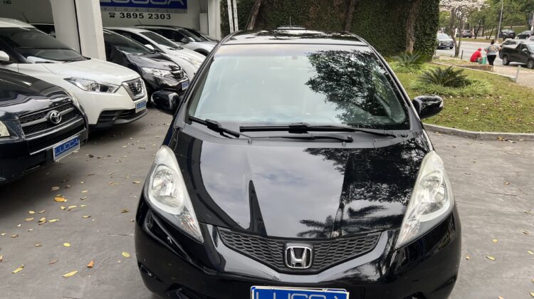 Fit EX 1.5 Automático 2010 Preto Flex Completo