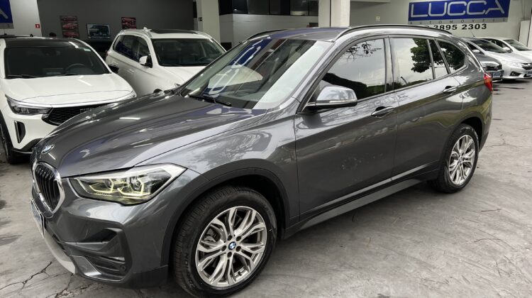 BMW X1 2.0 Turbo Activeflex Sdrive20i Automática 2020/2020 Cinza Completa