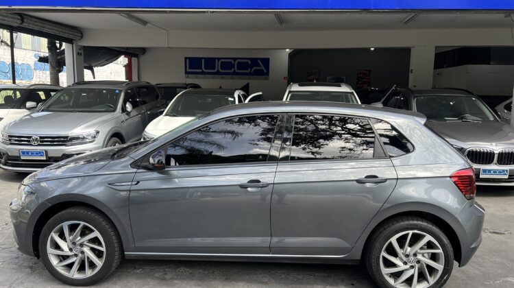 Polo Highline 1.0 Turbo Automático 2019/2019 Cinza Flex Completo