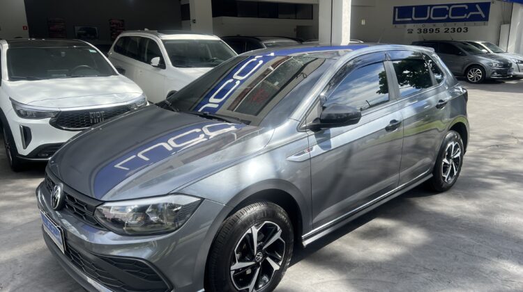 Polo 1.0 Track 2023/2023 Cinza Flex Completo