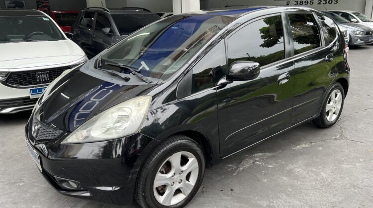Fit 1.4 LX 2009 Preto Flex Completo