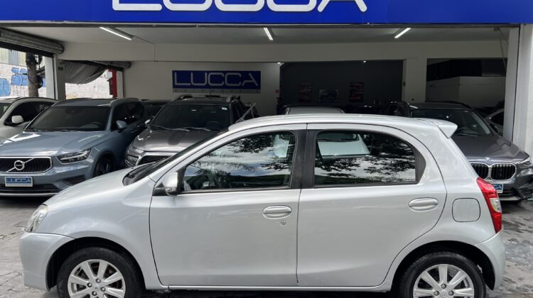 Etios XLS 1.5 Automático 2016/2017 Prata Flex Completo – Top de Linha