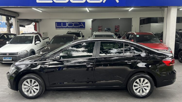 Virtus Comfortline 1.0 TSI Automático 2020 Preto Flex Completo