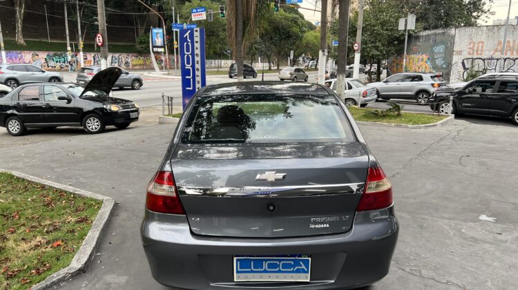 Prisma 1.4 LT 2012 Cinza Flex