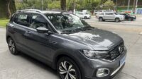 T-Cross Highline 1.4 TSI Automático 2020/2020 Cinza Flex – Blindado Nível III-A Carbon