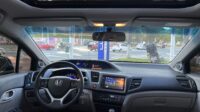 Civic EXR 2.0 Automático 2016 Preto flex com teto solar – Top de Linha