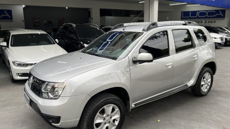 Duster 1.6 Dynamique 2016 Prata Flex Completa