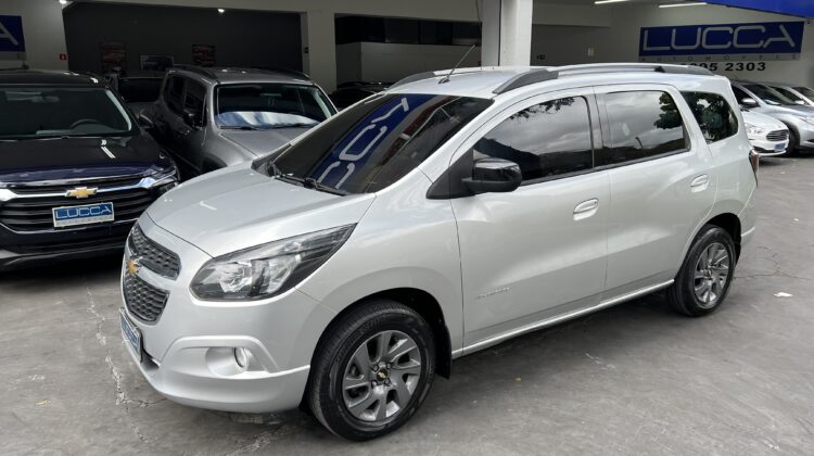 Spin Advantage 1.8 Automática 2018 Prata Flex Completa