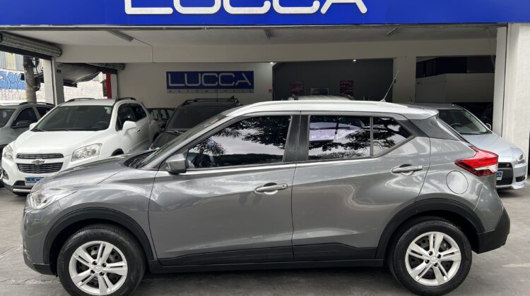 Kicks S 1.6 Automático CVT 2020 Cinza Flex Completo