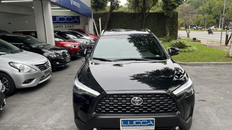 Corolla Cross XRE 2.0 Automático 2022 Preto Flex Completo