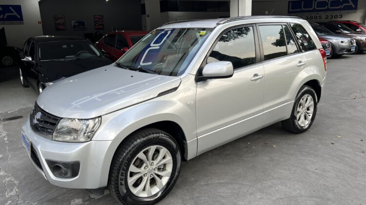 Grand Vitara 2.0 Automático 4×2 2015 Prata Completo