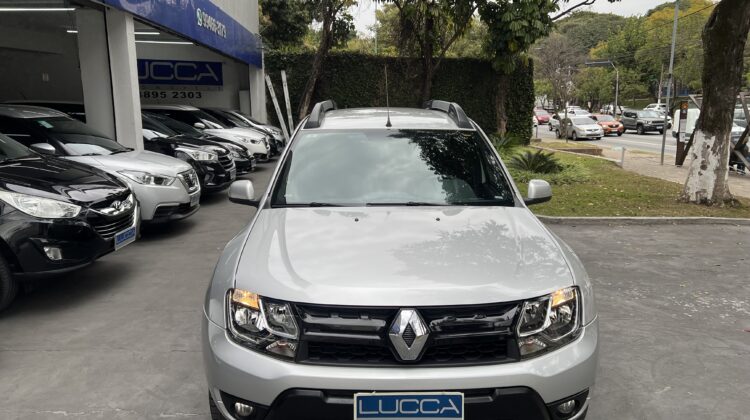 Duster 1.6 Dynamique 2016 Prata Flex Completa