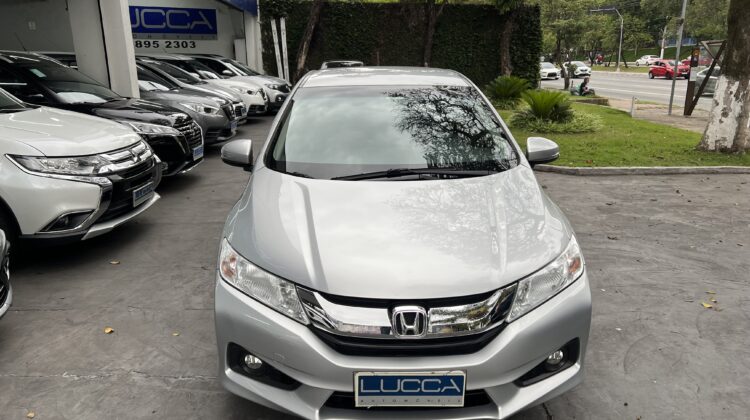 City EX 1.5 Automático 2015 Prata Flex Completo