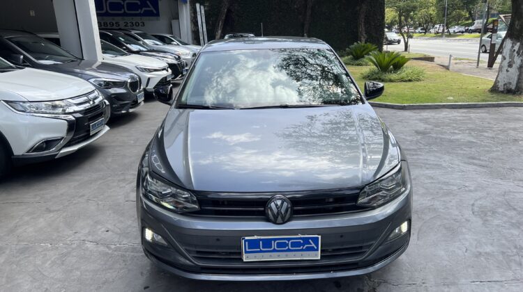 Polo Highline 1.0 Turbo Automático 2019/2019 Cinza Flex Completo