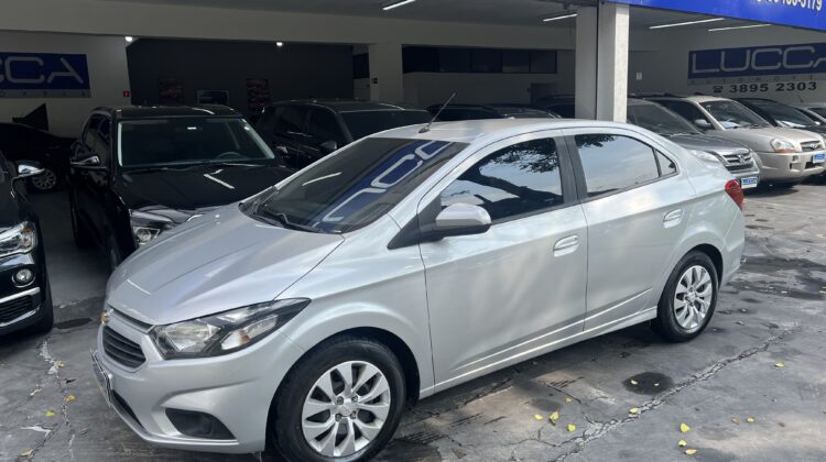 Prisma 1.4 LT 2017 Prata Flex Completo