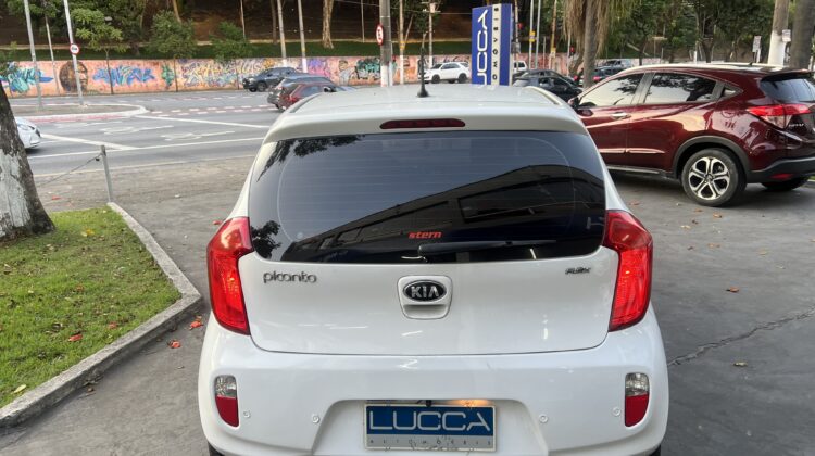 Picanto EX 1.0 Automático 2014 Branco Flex Completo