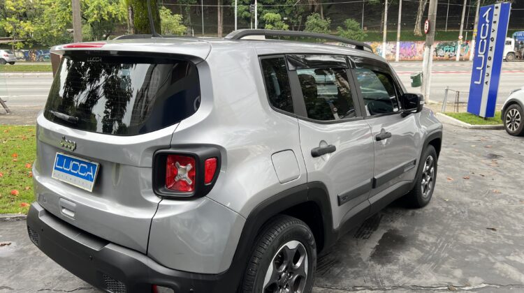 Renegade 1.8 Automática 2018/2019 Prata Flex Completa