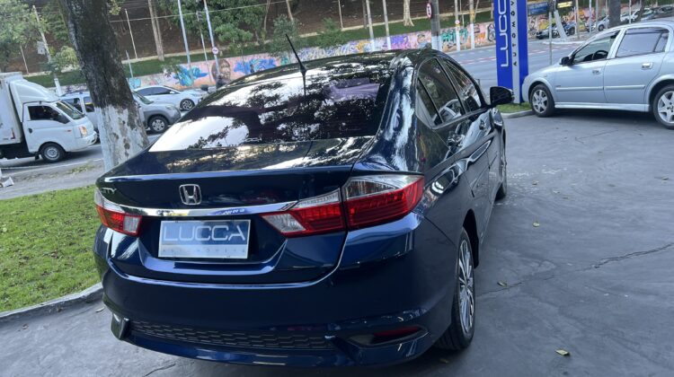City EXL 1.5 Automático CVT 2018 Azul Flex – Top de Linha