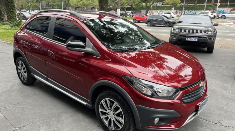 Onix Active 1.4 Automático 2018 Vermelho Flex Completo