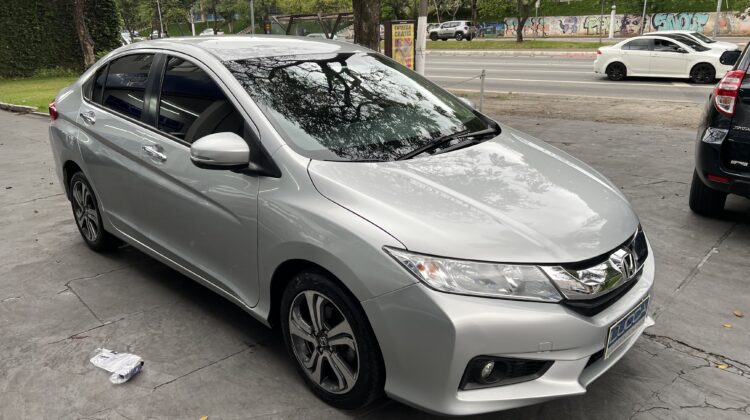 City EX 1.5 Automático 2015 Prata Flex Completo