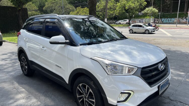 Creta Attitude 1.6 Automático 2019/2020 Branco Flex Completo