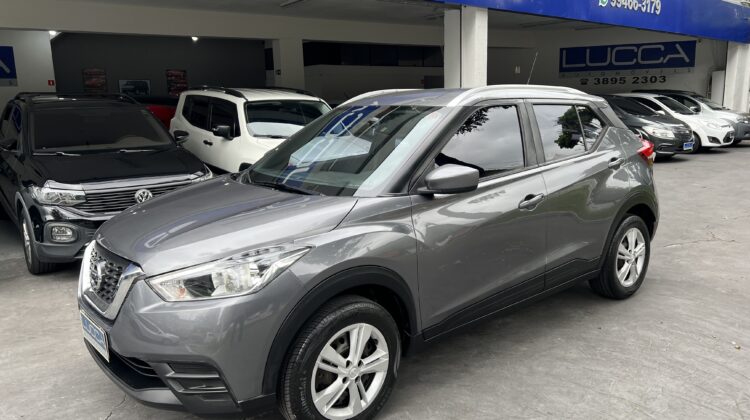 Kicks S 1.6 Automático CVT 2019 Cinza Flex Completo