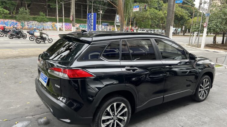 Corolla Cross XRE 2.0 Automático CVT 2022 Preto Flex Completo