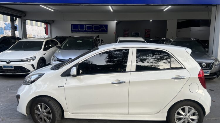 Picanto EX 1.0 Automático 2014 Branco Flex Completo