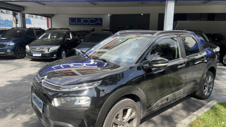 C4 Cactus Feel 1.6 Automático 2019/2019 Preto Flex Completo