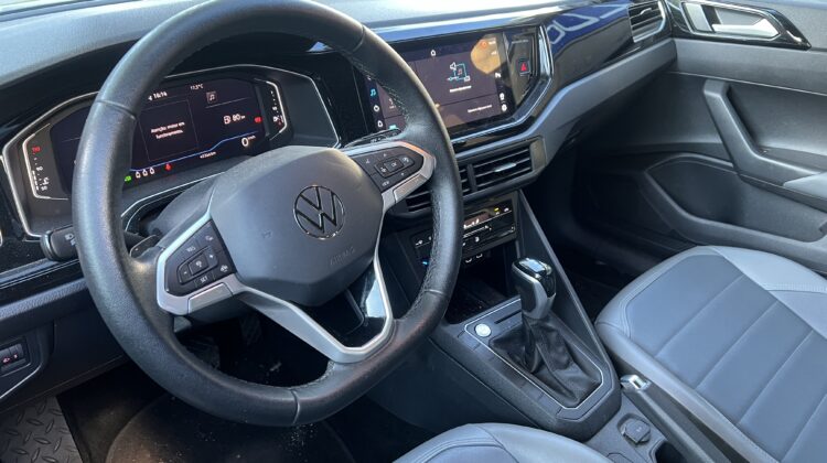 Nivus Highline 1.0 200 TSI Automático 2023/2023 Cinza Flex Completo