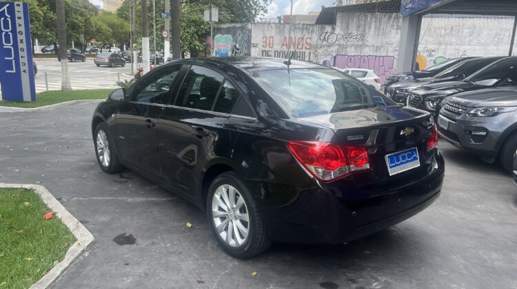 Cruze LT 1.8 Automático 2015 Preto Flex Completo