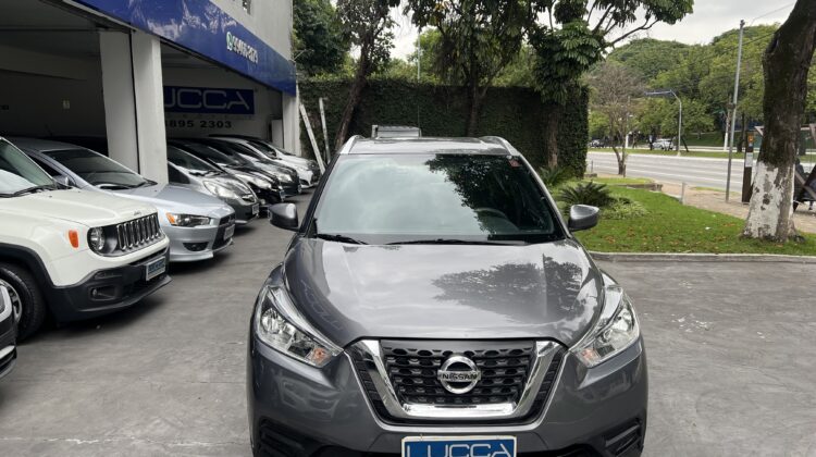 Kicks S 1.6 Automático CVT 2020 Cinza Flex Completo