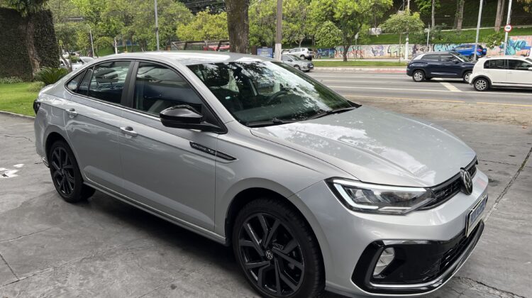 Virtus Exclusive 1.4 TSI Automático 2024 Prata Flex – Top de Linha