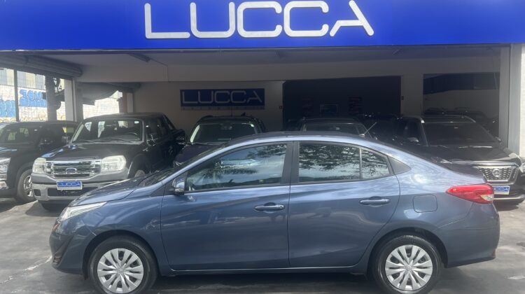 Yaris Sedan XL 1.5 Automático 2020 Azul Flex Completo