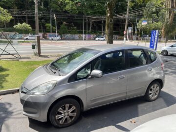 Fit LX 1.4 Automático 2012/2013 Cinza Flex Completo