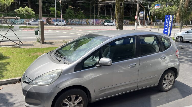 Fit LX 1.4 Automático 2012/2013 Cinza Flex Completo