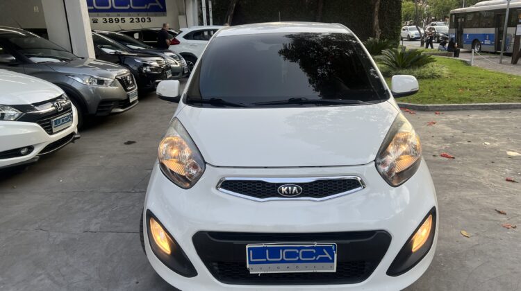 Picanto EX 1.0 Automático 2014 Branco Flex Completo