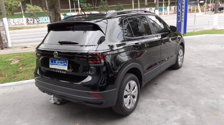 T-Cross 1.0 TSI 200 Aut. 2024 Preto Flex Completo