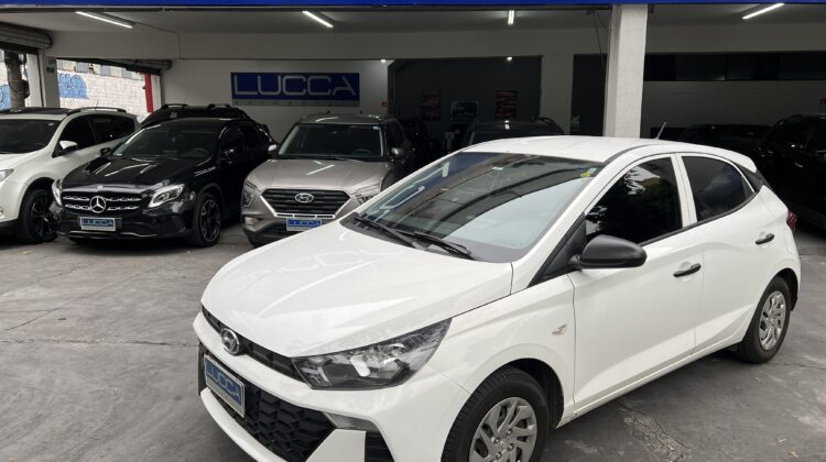 HB20 1.0 Sense 2023/2024 Branco Flex Completo