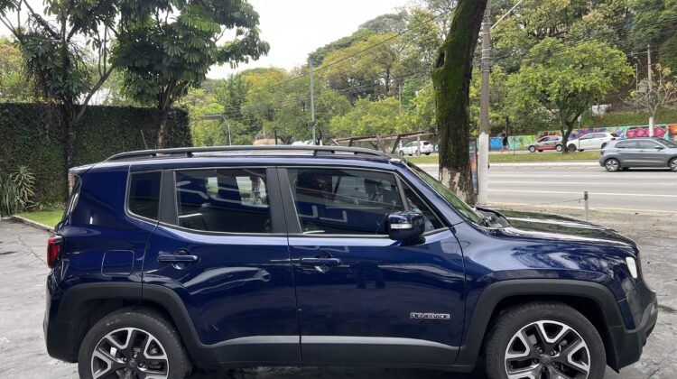 Renegade Longitude 1.8 Automática 2021/2021 Azul Flex Completa