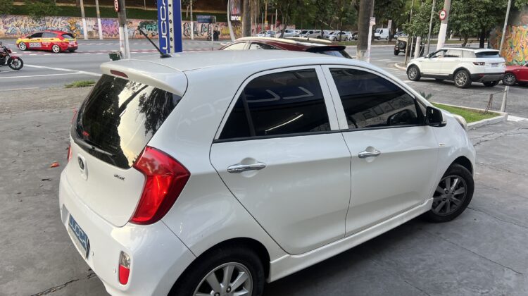 Picanto EX 1.0 Automático 2014 Branco Flex Completo