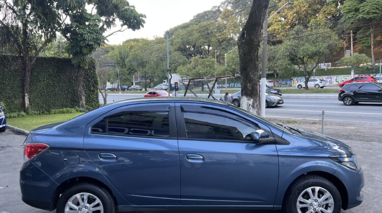 Prisma LTZ 1.4 Automático 2014 Azul Flex Completo