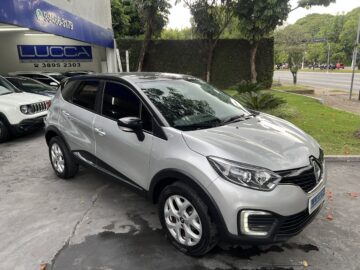 Captur Life 1.6 Automático CVT 2018/2019 Prata Flex Completo