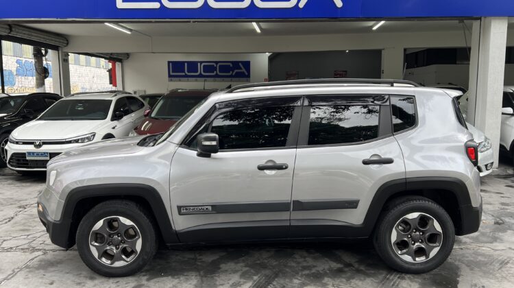 Renegade 1.8 Automática 2018/2019 Prata Flex Completa