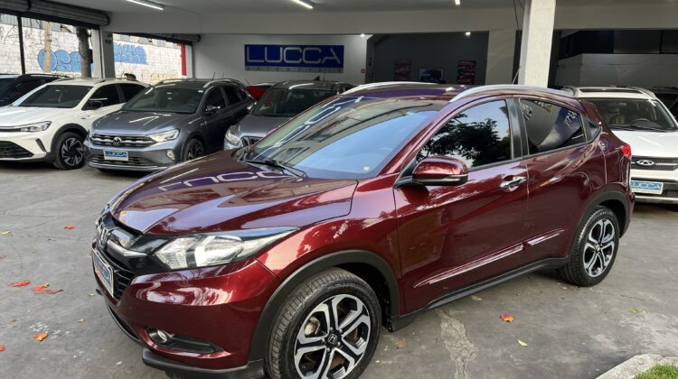 HR-V EXL 1.8 Automática CVT 2016/2017 Vinho Flex – Top de Linha